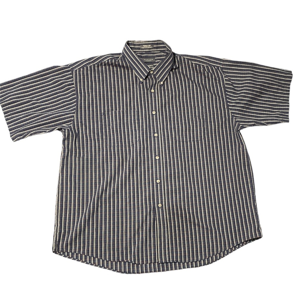 Van Hassan Mens Shirt Size XXL (18-18.5)